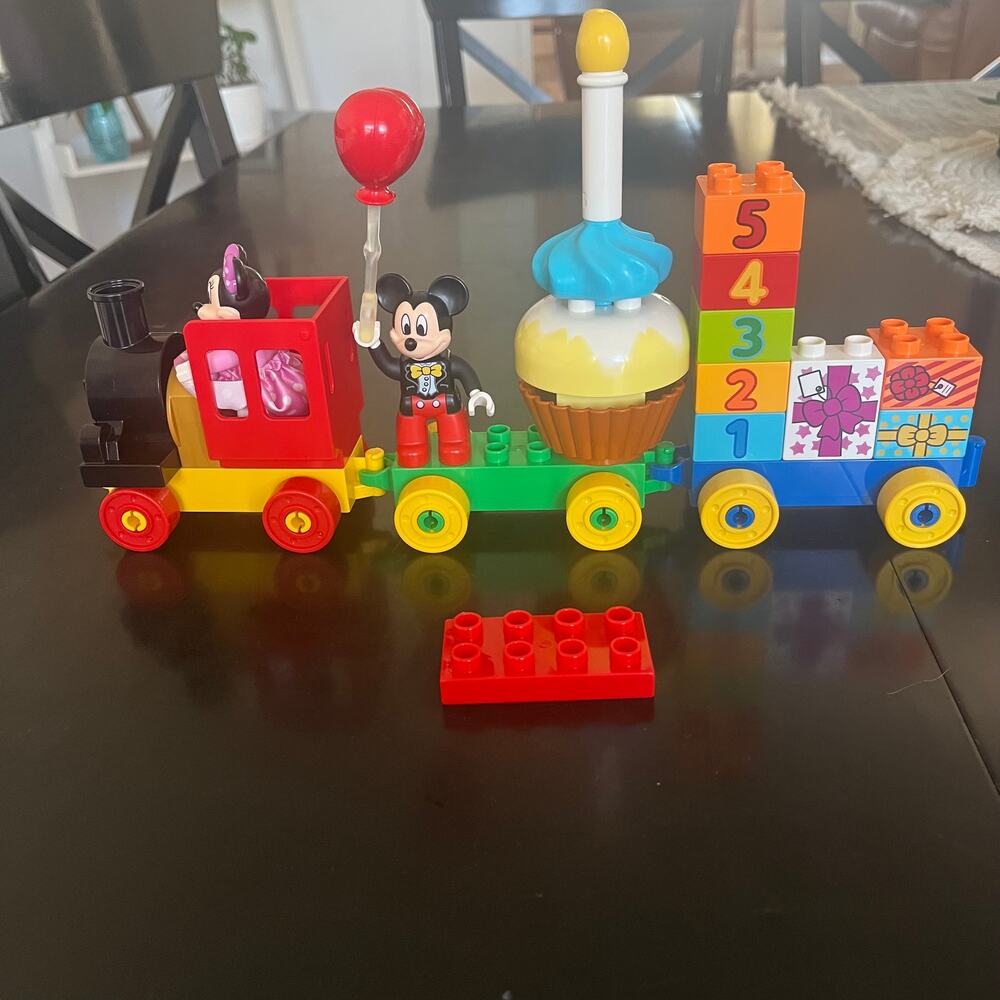 Lego Duplo 10597 Mickey Mouse Clubhouse Birthday Train Minnie Cupcake Set - Picture 12 of 12